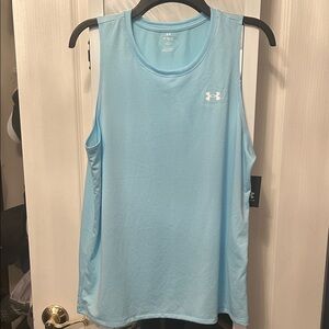 Under Armour Sky Blue Sleeveless Top